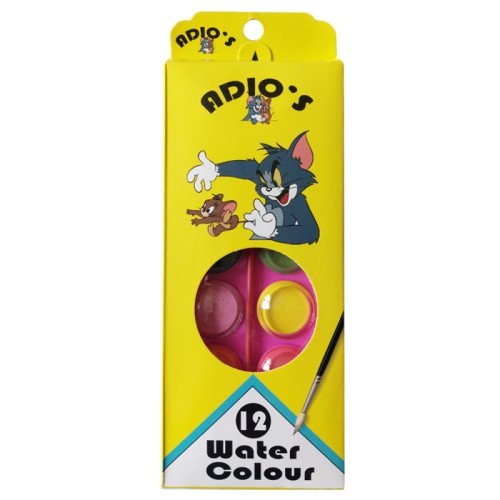 AQUARELLE DE 12 ADIOS