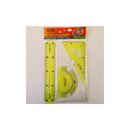 Pochette géométrique flexible 20cm