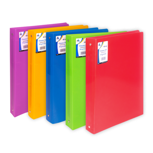 Classeur en PP à 4 anneaux  Paradise Dos 20mm