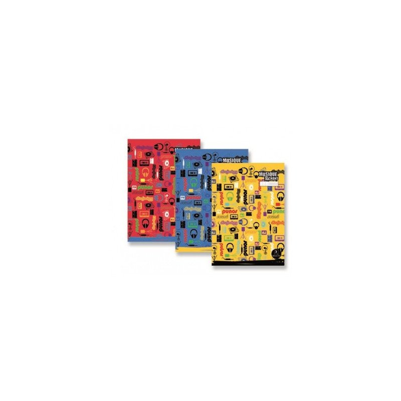 Cahier musique et chants 21*29.7