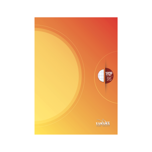 Cahier 24*32 sys 192pages