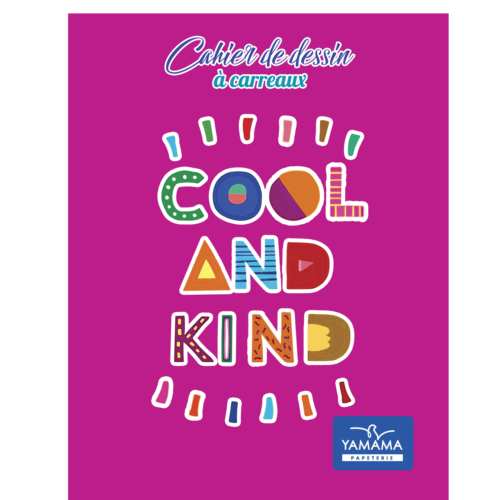 Cahier de dessin 24*32 à carreaux 16p