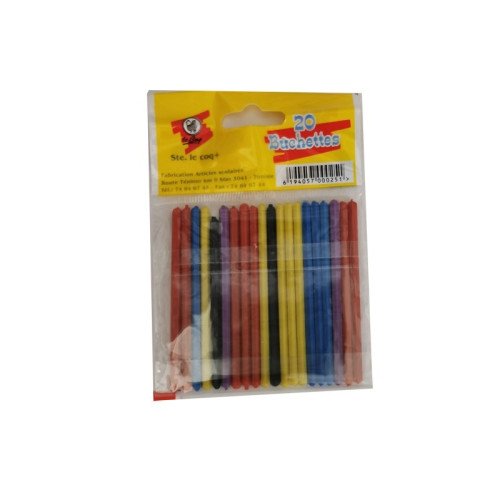 sachet buchette en plastique