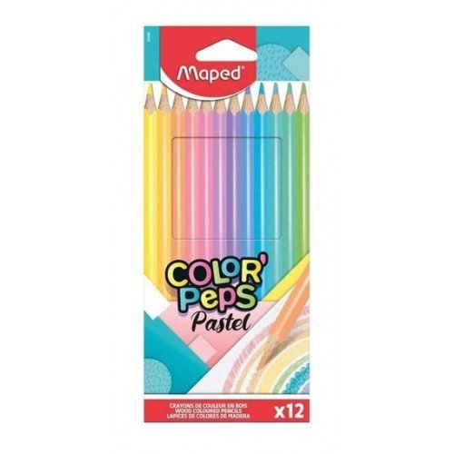CRAYON COULEUR MAPED COULEURS PASTEL