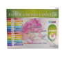Pochette papier canson couleurs vives Oscar