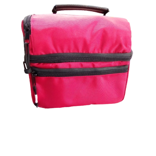 Panier isotherme classique rouge