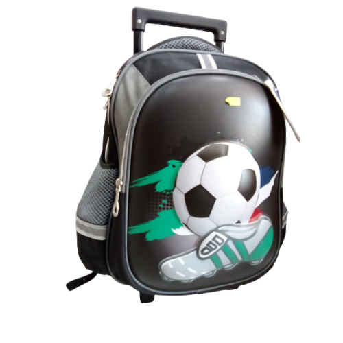 Cartable avec un chariot garçon classe préparatoire