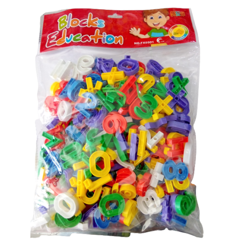 Chiffre en plastique