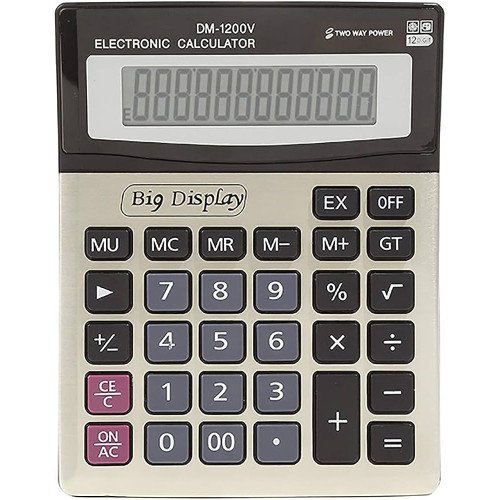 ELCTRONIC CALCULATOR DM-1200V
