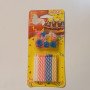 Pack de 24 bougies de l'anniversaire