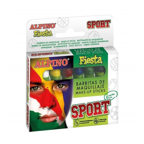 Boite de 6 crayons maquillage pour visage