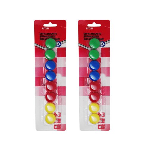 Aimant pour tableau magnétique 6pcs